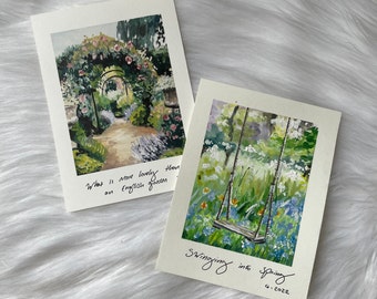 Swinging into spring *PRINT SET*