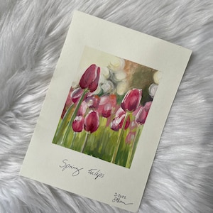 Spring tulips *A5 PRINT*