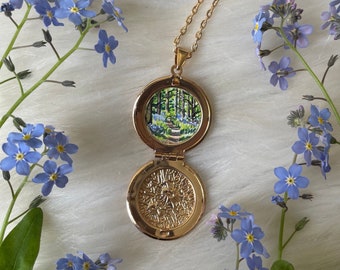 Path of light II *PAINTED LOCKET*