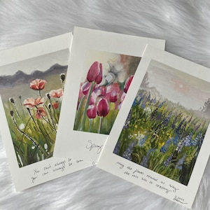 Spring blooms *A5 PRINT SET*
