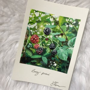 Berry pickin&#39;  *PRINT*