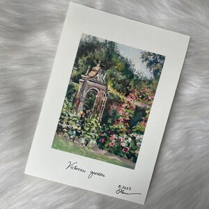 Victorian garden *A5 PRINT*