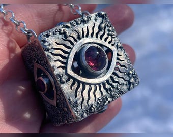The Covenant Lantern Locket. Rainbow, God, Genesis, Enlightenment, Spiritual Awakening, Raw, Organic, Heaven, Prayer, Blessing, Boho.