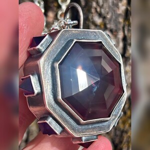 Guarded Spells Locket. Spider, Tarantula, Red, Purple, Black Magic ...