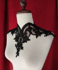 Choker "Lily". Lace Gothic Necklace choker, back laces