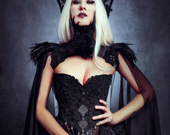 【ENCHANTED CORSET】Venus ブラック/L Venus(ヴィーナス) | Enchanted Corset by PinupCloset – Pinup