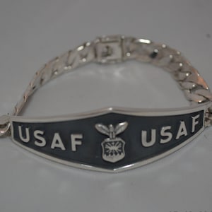 Show Your Pride: United States Air Force Flag Silicone Rubber Bracelet