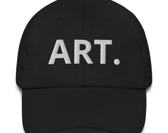 ART baseball hat for artist Art Hat Artist Hat