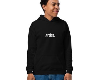Artist. Youth heavy blend hoodie sweatshirt for kids. kids sweatshirt