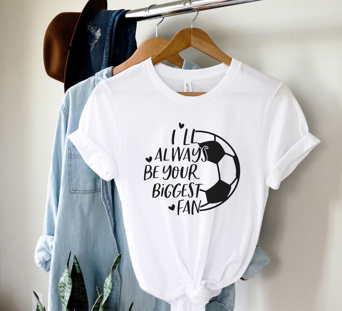 Fußball Shirt ich werde immer Ihre größte FantShirt Fußball Etsy