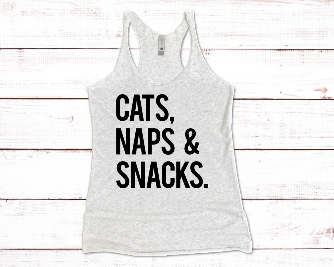 cats naps and snacks shirt