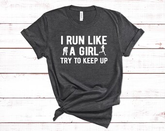 Run Like a Girl | Etsy