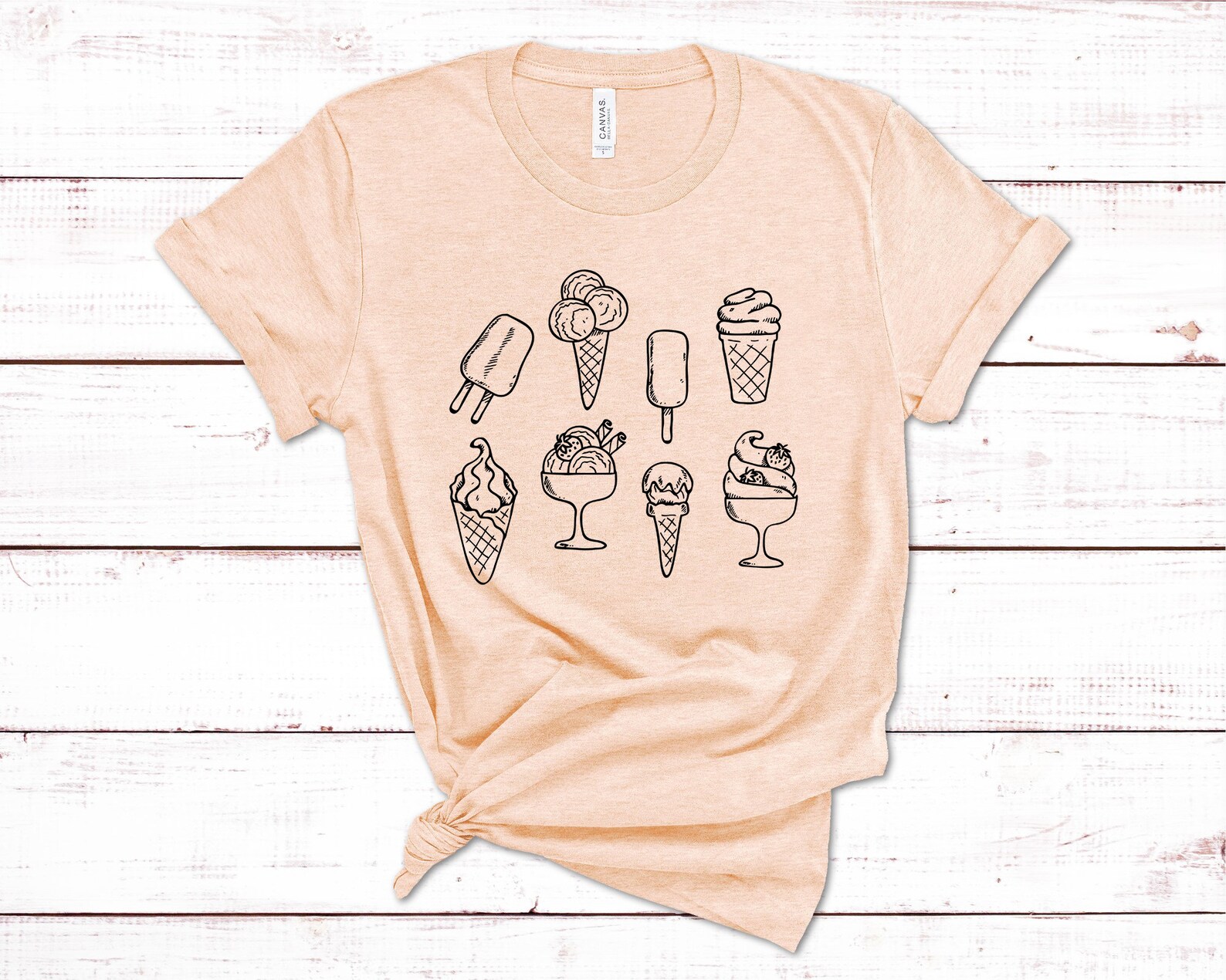 Ice Cream Tees Ice Cream Party Gifts Ice Cream Cone Ice Cream Etsy
