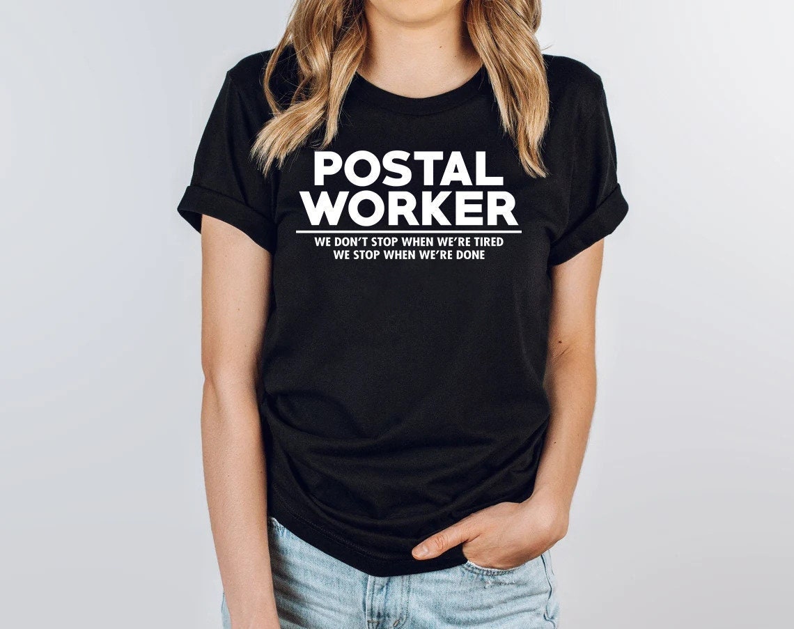 Postal Workers T Shirt Post Office Shirt Funny Tops Sayings - Etsy Australia