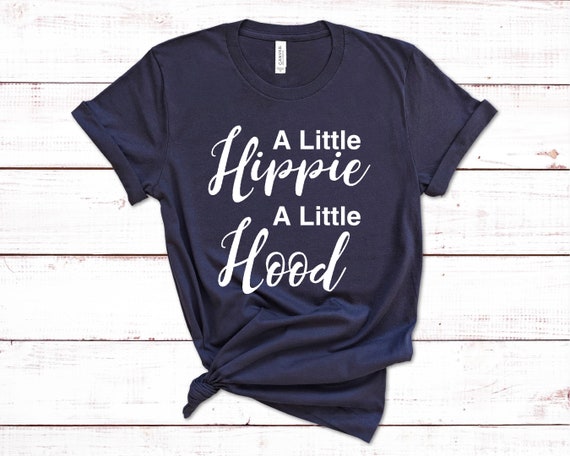 A Little Hippie A Little Hood Tees Holiday Gifts Vacation | Etsy