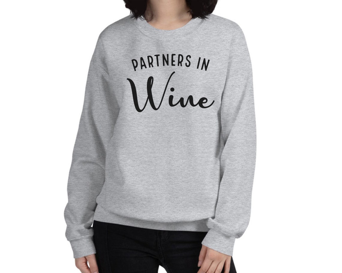 Partners in Wine Shirt Funny Wine Shirt Funny Graphic Tee Wine | Etsy