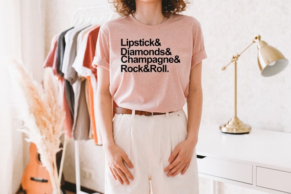 Lipstick Diamonds Champagne Rock and 