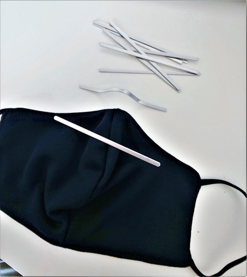 Metal nose strips for masks made in USA 1/32 aluminum Etsy