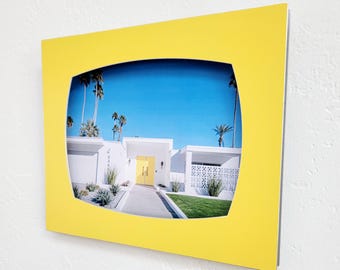 Mid Century Modern Picture Frames metal-- 9 Bright Color Options