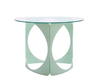 Modern Metal Side/Coffee/End Table -- 5 Bright Color Options