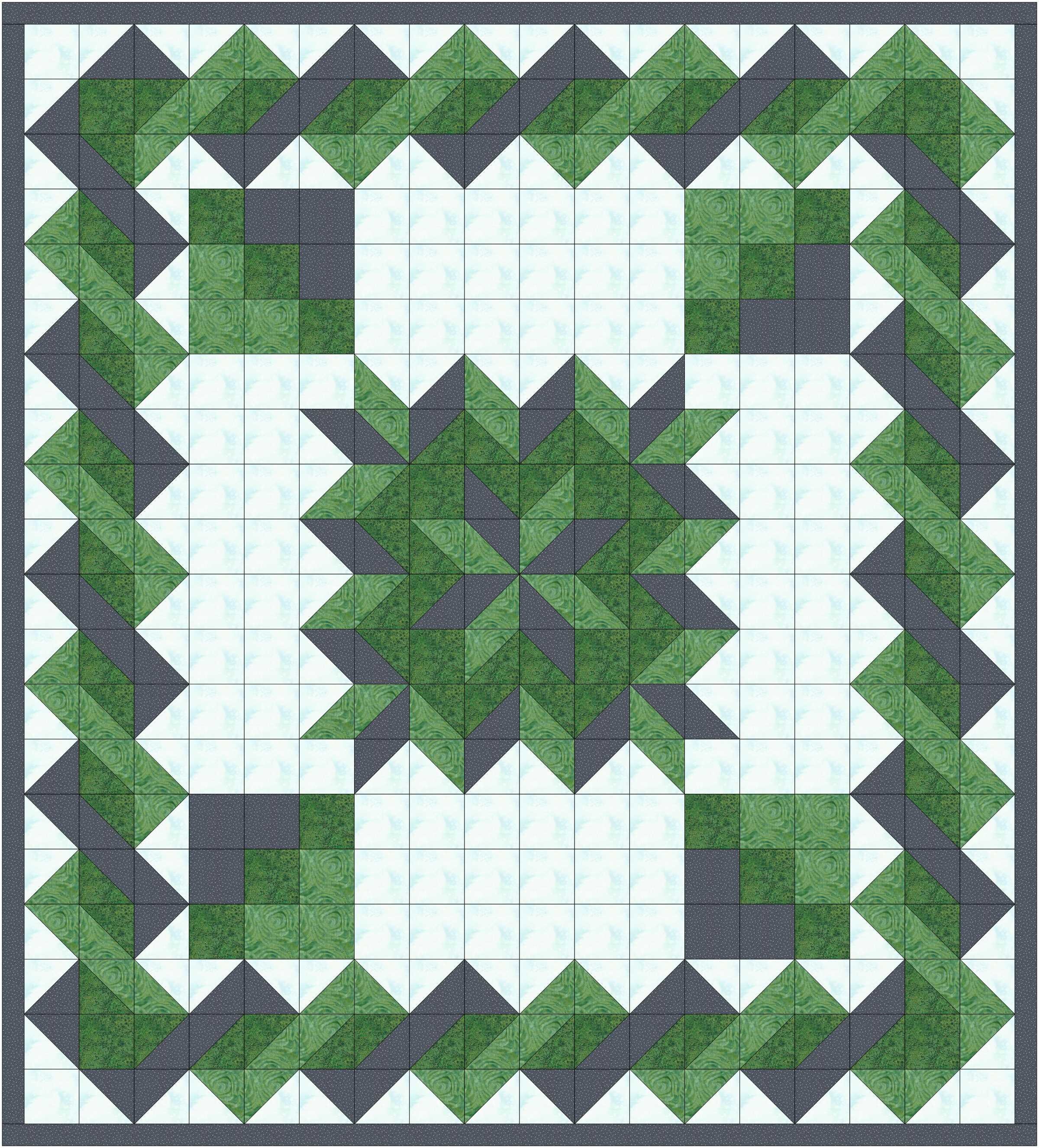 PDF Queen Size Quilt Pattern - Etsy