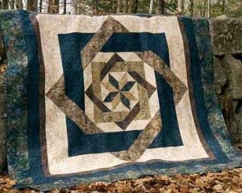 Labyrinth Quilt Etsy UK