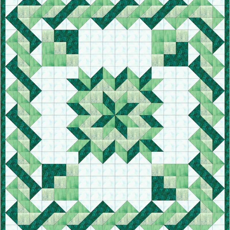 Queen Quilt Pattern - Etsy