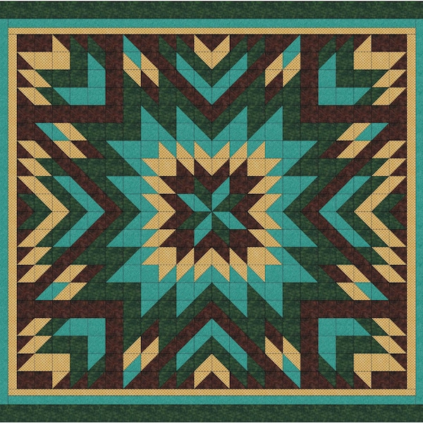 King Size Quilt Pattern Beginner Etsy