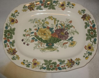 Stunning Masons Strathmore 13 1/2 by 11 inch Serving Platter