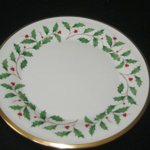 Lenox holly salad plates - Etsy 日本