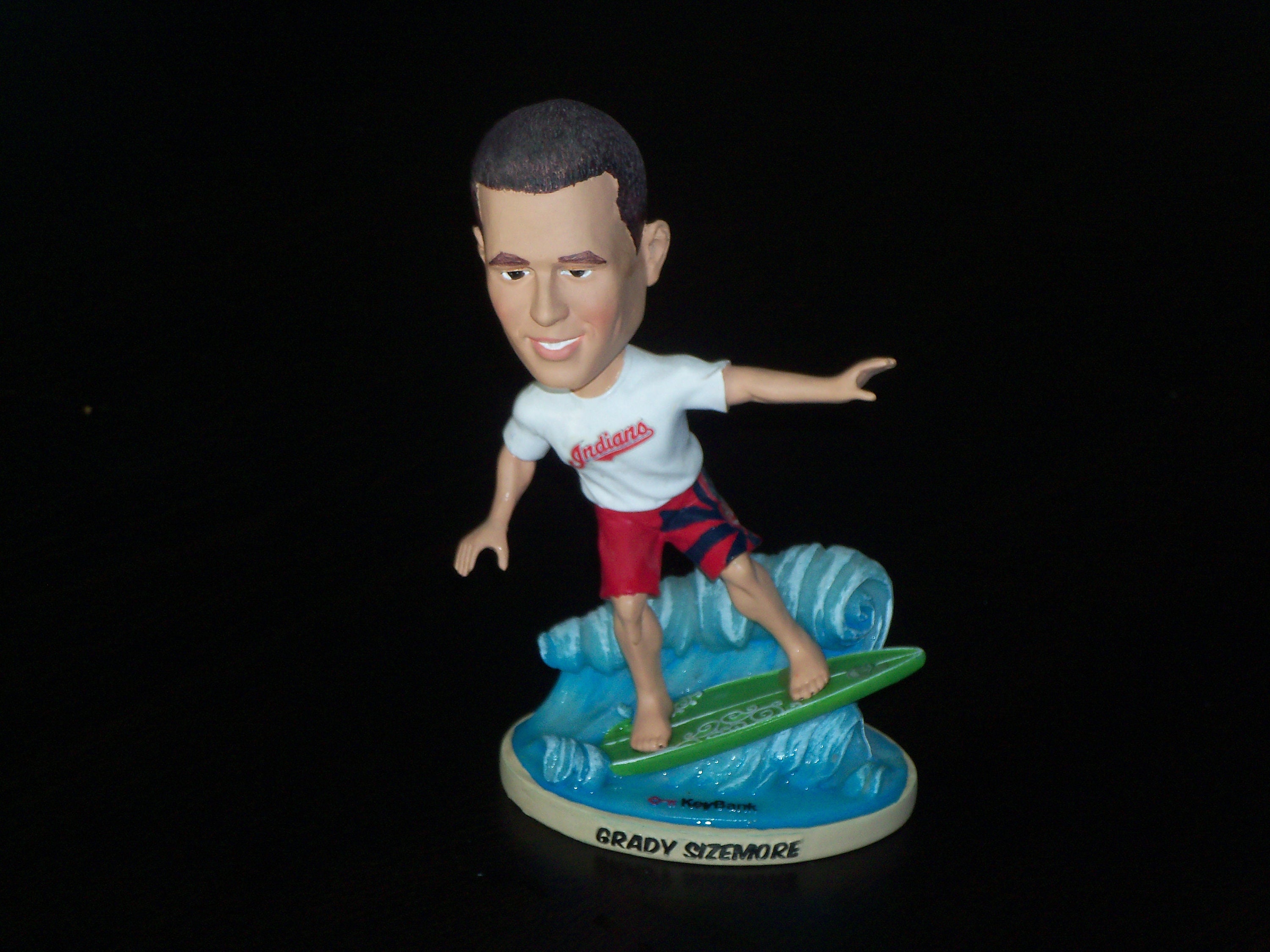 Cleveland Indians Grady Sizemore Surfer Bobble Head From My 