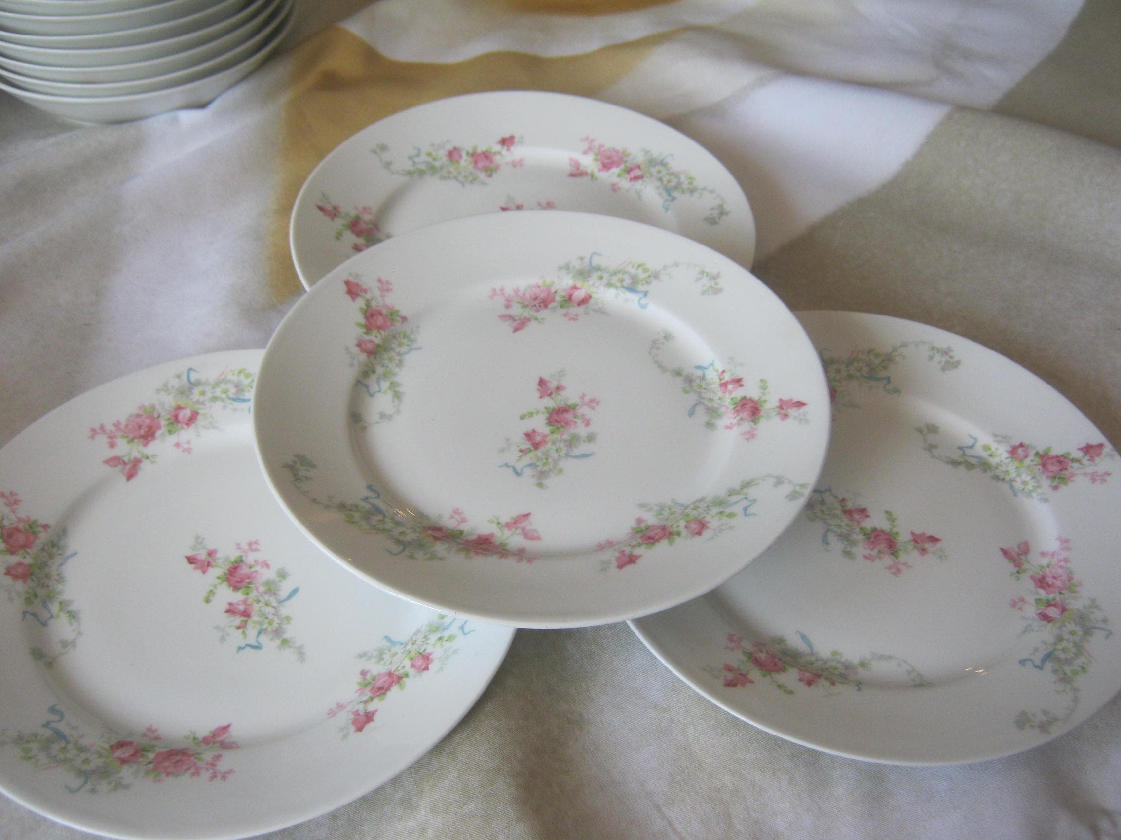 MEISSEN - ☆御専用 W.Guerin ウィリアム・ゲラン／金彩金盛 ディナー皿 ② マイセン 「イタリアンコメディー タルタリア」 飾皿33cm 41M02