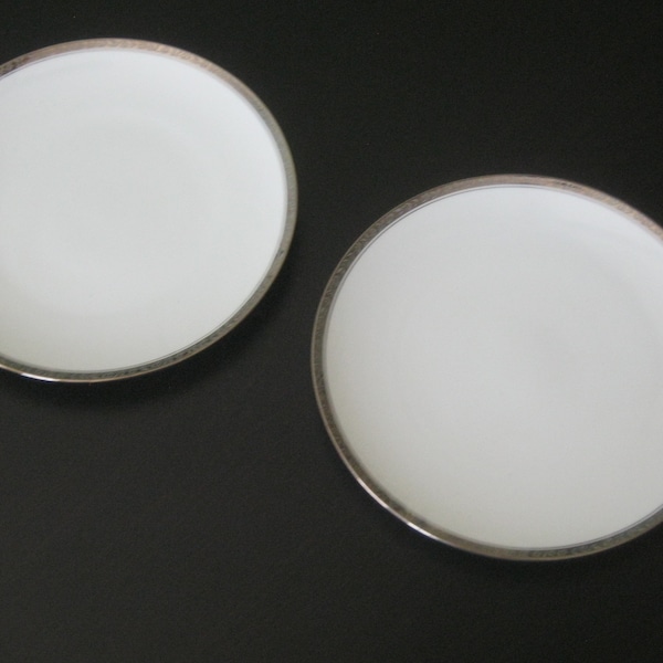 Set of Beautiful Noritake Silvester 10 1/2 inch Dinner Plates Excellent Condition 6340 Japan