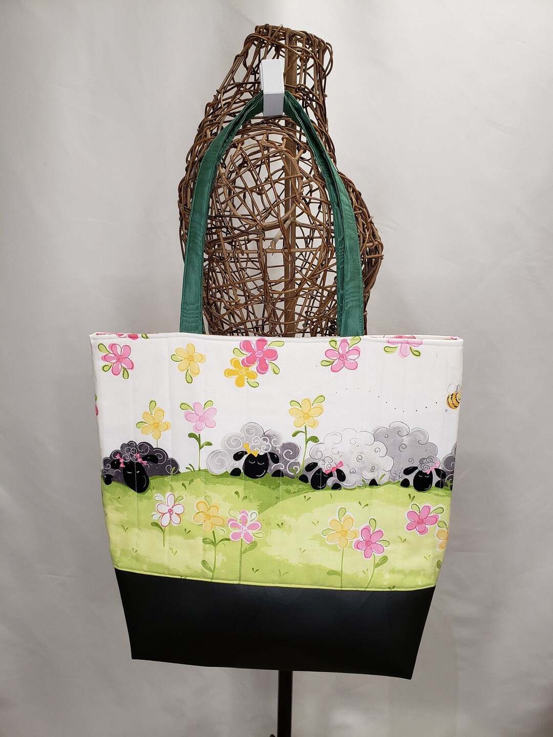 Sheep Tote Bag Sheep Bag Sheep Project Bag Sheep Carry Bag Etsy