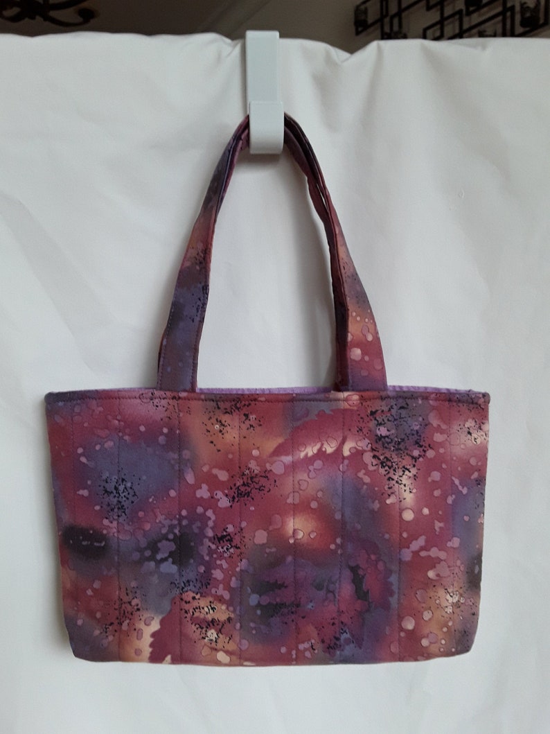 Purple Hand Carder Bag