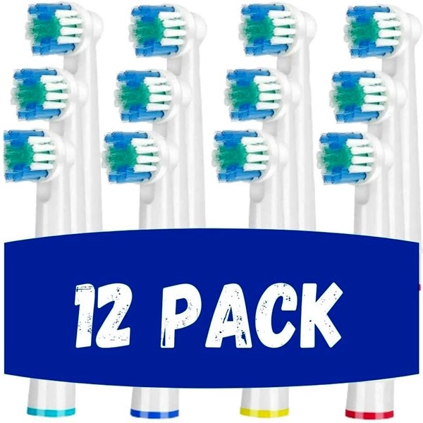 Oral B, Kompatibel Elektrische Zahnbürstenköpfe - für Braun Oral B Zahnbürstenkopf Ersatz, Elektrische Ersatz-Zahnbürstenköpfe12er Pack