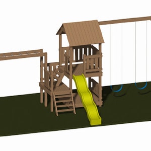 Digital Download: Ultimate Play Center Woodworking Plan