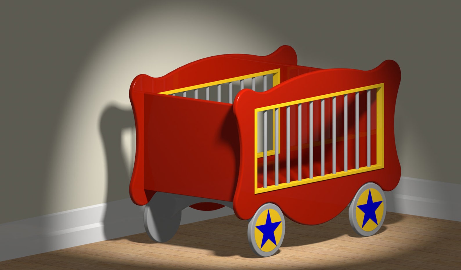 Circus Wagon Toy Box Woodworking Plan Etsy