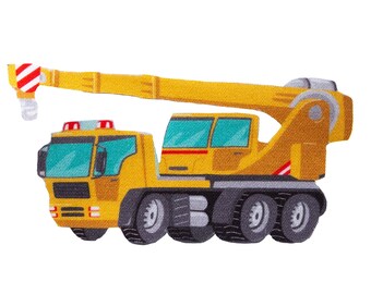 Patch Ricamato Dump Truck – Distintivo Con Camion Ribaltabile, 10,1 X 4,9 Cm, Da Stirare O Cucire, Applique Per Abbigliamento E Zaini