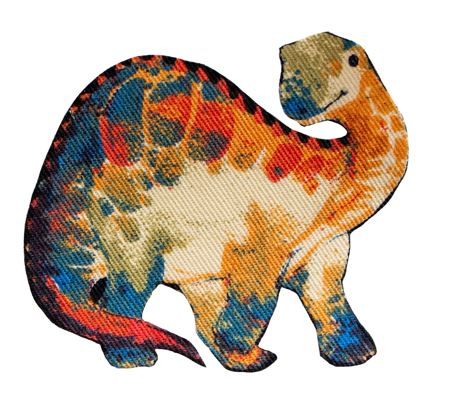 Dinosaur Iron On Fabric Transfer Applique 7384 Etsy