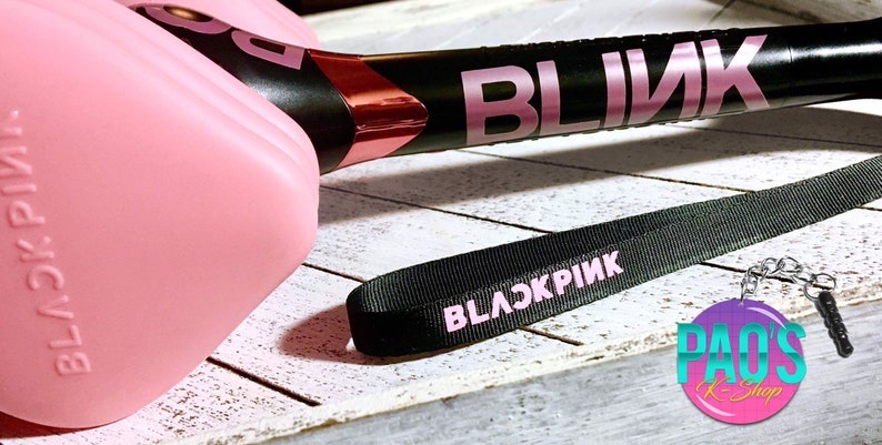 blackpink lightstick decal sticker vinyl set kpop etsy