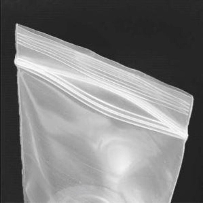 Clear Poly Bags 10 pc 4x6 2 mil Reusable Closable Storage Organization Home Office Crafts Jewelry Garage Travel Parts Shipping
