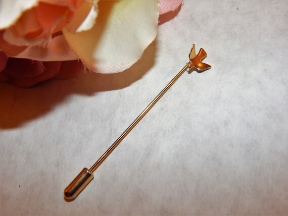 Vintage 60s70s Silverplate Bottle Stopper Bird Peace Dove Haus