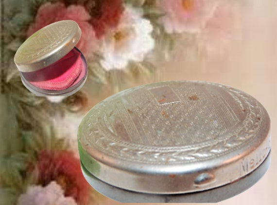 Rouge Compact Mello Glo Cosmetics Powder Case Van… - image 10