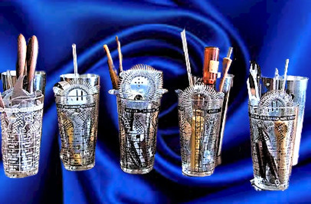 Home Bar Mystery Box Vintage Barware Gift for Him 5 Box Sixes Etsy