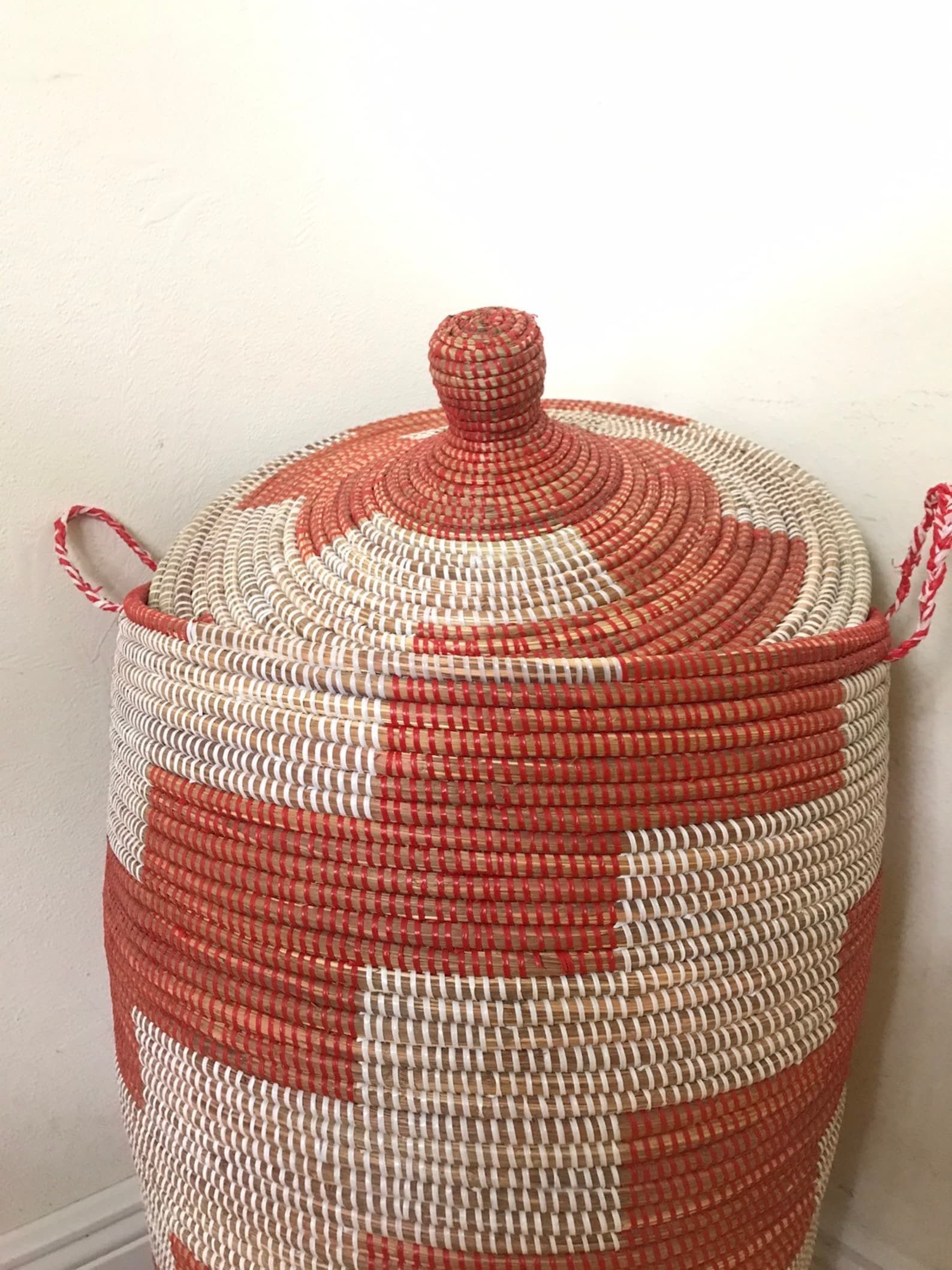 Hand woven African Basket from Senegal Etsy