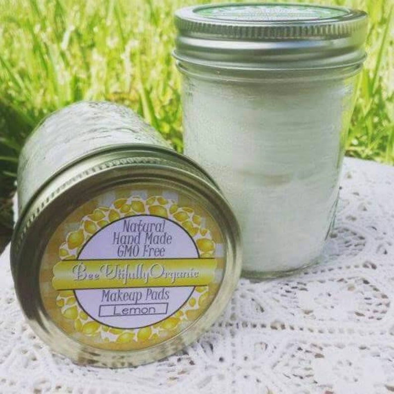 Makeup Remover Pads Natural Makeup Remover Skin Care Etsy