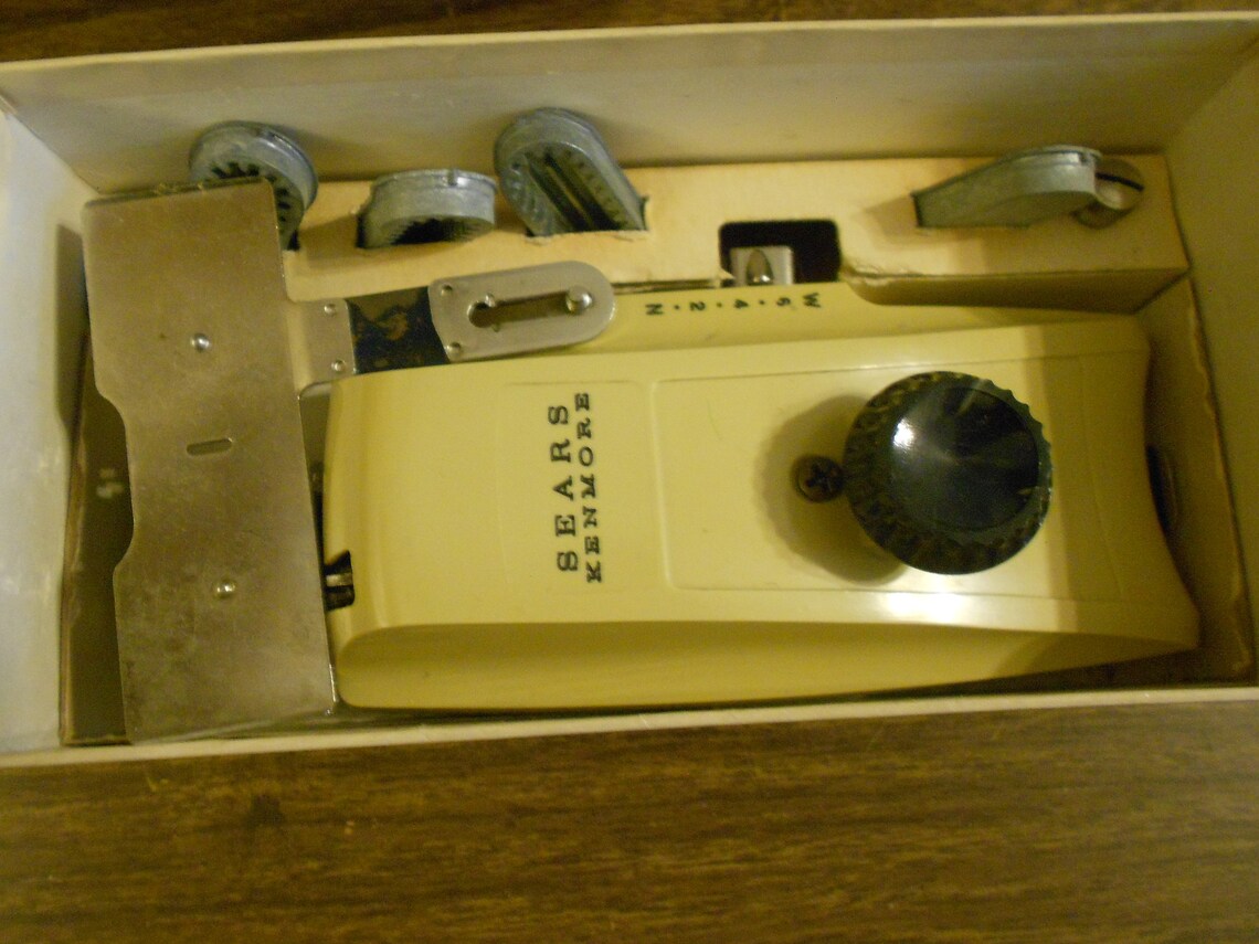 Kenmore Sewing Machine Buttonhole Attachment Etsy