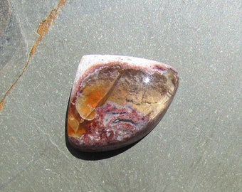 FEUER OPAL Cabochon 26mm Mexikanischer Feuer Opal Stein Cab, Klarer Opal in natürlichem Matrix Stein, Lose Edelsteine, Cabochons, Opal Anhänger