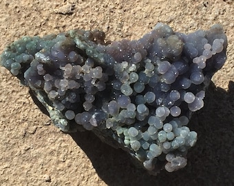 AAAグレープアゲート（カルセドニー）とドゥルージー天然水晶